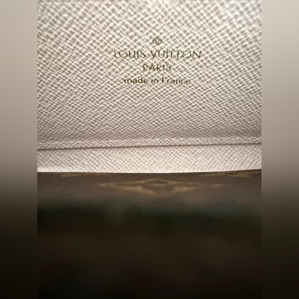 Louis Vuitton Clemence Zipper Wallet Rose Ballerine - Picture 10 of 16